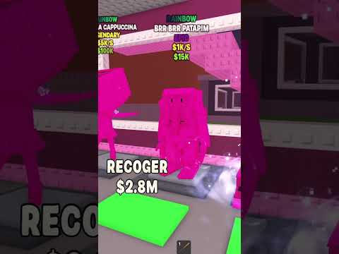 LA CANCION DE LOS BRAINROTS! 😂  #roblox #rodnyroblox #shorts