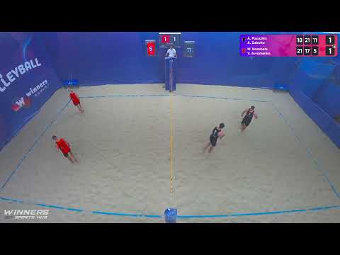 16:55 A. Pasazhin / A. Zabuha - M. Horobets / V. Avramenko 27.08.2022 | Winners Beach Volleyball
