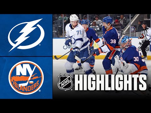 Lightning vs. Islanders | NHL Highlights | December 02, 2025