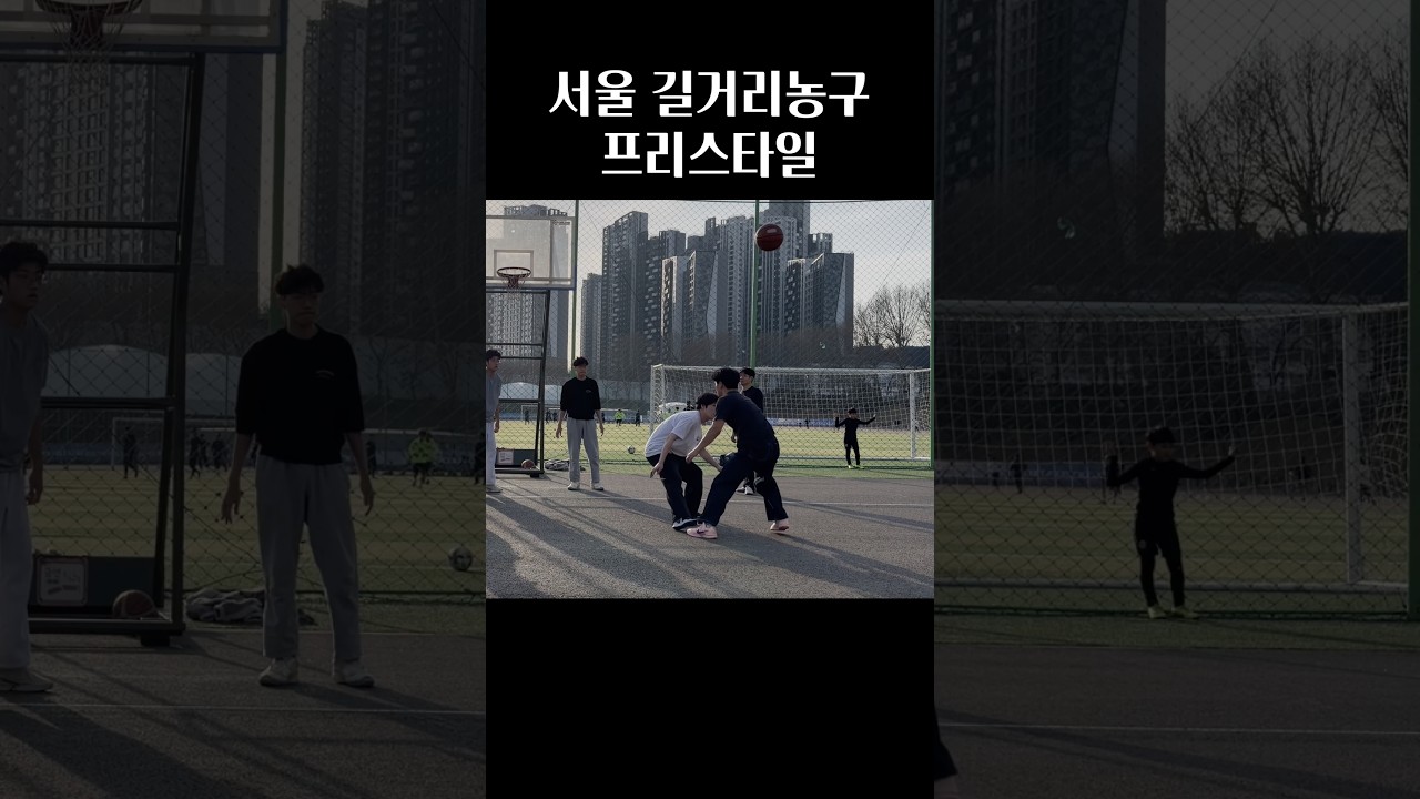 서울 길거리 프리스타일 #basketball #농구 #basket #농구하이라이트 #프리스타일 #freestyle #길거리농구 #농구기술 #여행브이로그