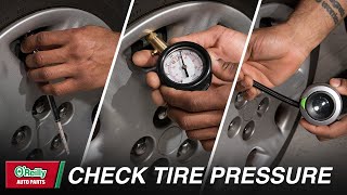 How To: Check Tire Pressure