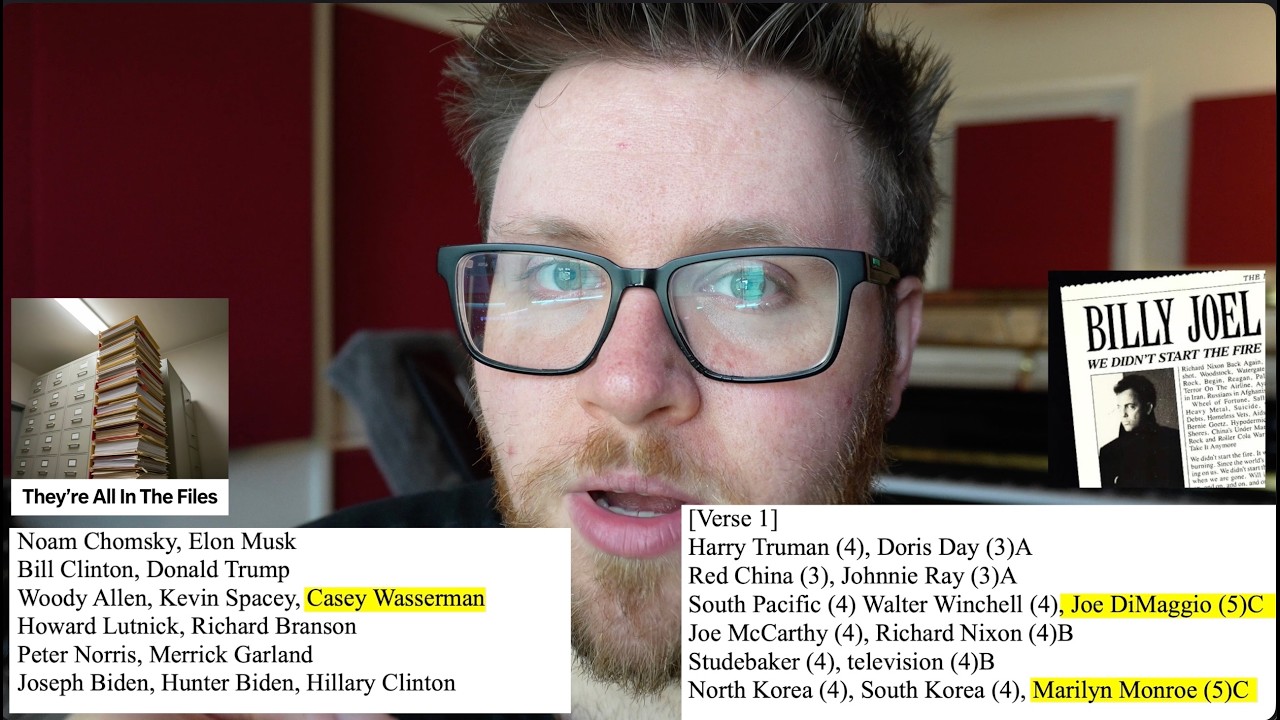 How I Came Up With “They’re All in the Files” Lyrics