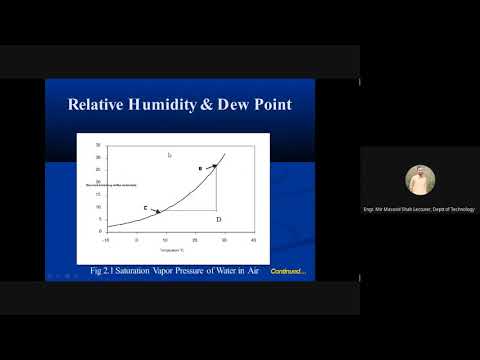 Hydrology Lecture 5 Relative Humidity dew point measurement relative humidity google meet recording