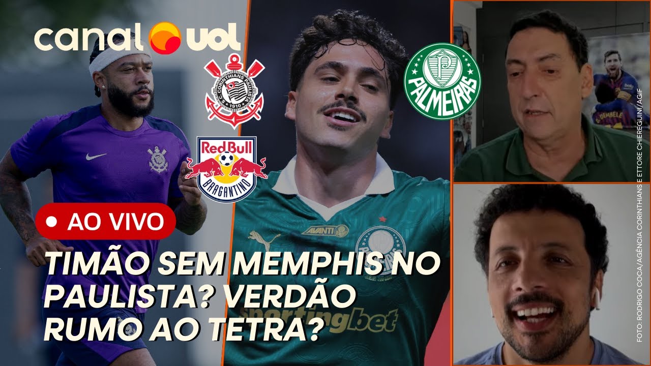 🔴CORINTHIANS SEM MEMPHIS NO PAULISTÃO? ESCÂNDALO COM SÓCIO DE GUSTTAVO LIMA! PALMEIRAS: O TETRA VEM?