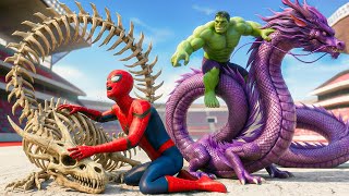 Download lagu 🐉🕷️ SPIDERMAN Wins The Magic Legendary Dragon Racing Championship – Epic Racing Challenge mp3