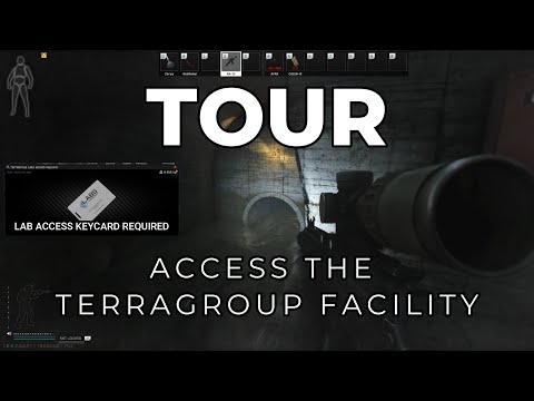 Tour - Access the Secret TerraGroup Facility - Factory/ The Lab #escapefromtarkov #tarkov