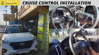 Hyundai Creta Cruise Control Installation| Creta modification| Saravana Car Jewels| 📞7397356353.