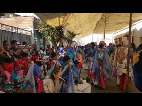 Carnaval huejotzingo 2017 banda poderosa banda aires del Pacífico banda Rubí banda la mera mera