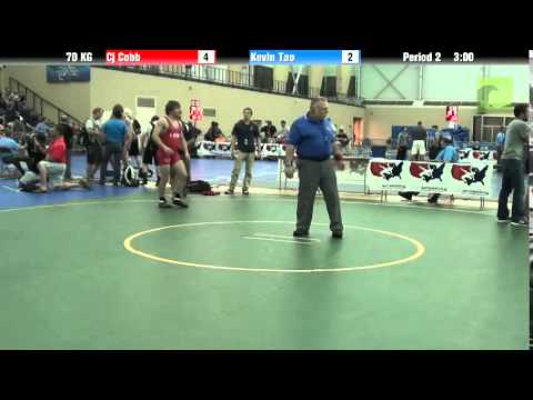 70 KG CJ Cobb vs Kevin Tao