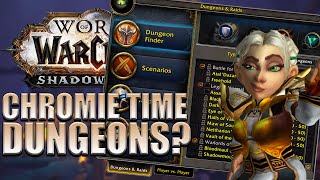 How does the Dungeon Finder Work with Chromie Time