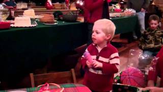 Amazing Grace...from a 2-year old