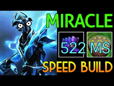 Speed Build 522 MS ► Razor Solo Mid by Miracle- 7.06 Dota 2
