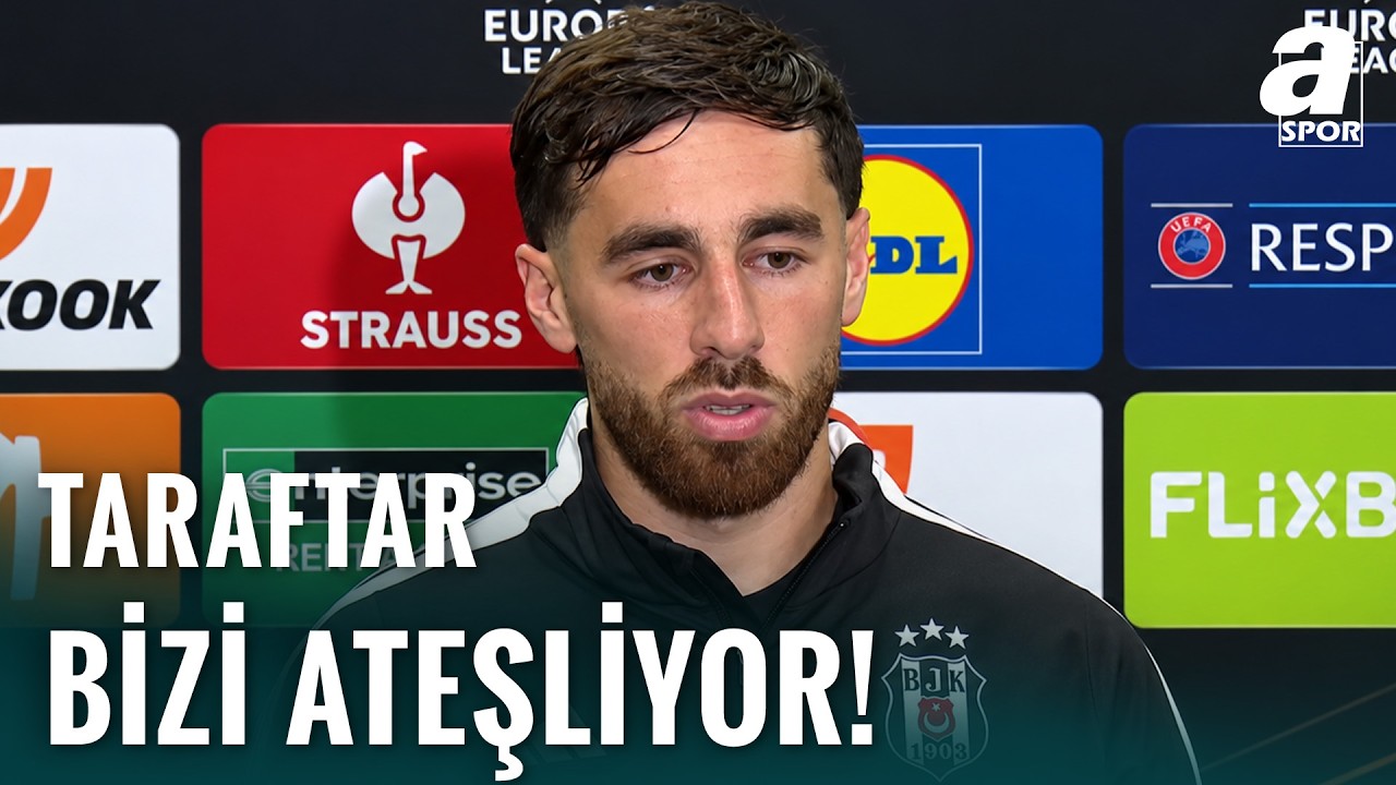 Orkun Kökçü'den Beşiktaş Taraftarına Övgü: "Tribünlerin Desteği İnanılmaz, İyi Yoldayız!"