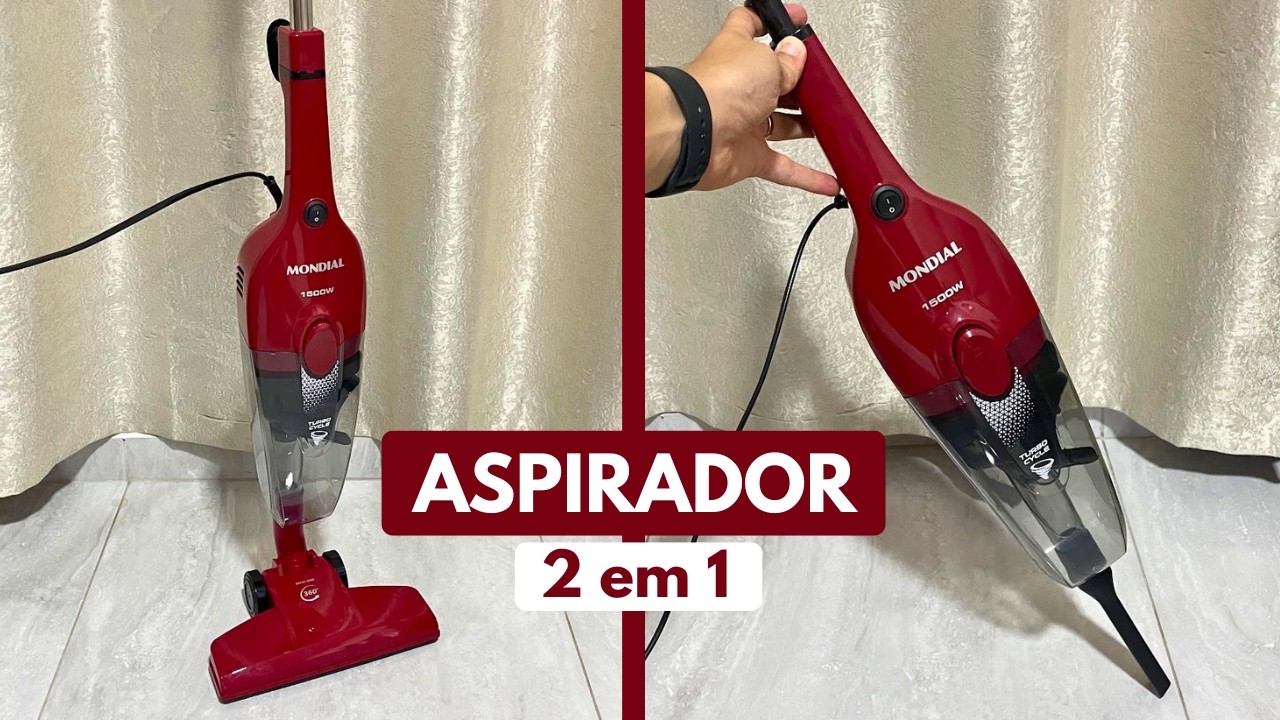 Miniatura da avaliação em vídeo de Aspirador de Pó Mondial Turbo Cycle AP-40-B 1500W