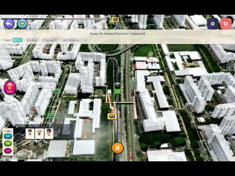 Lion City Bus Simulator | Route 93 POV 🚌 ft. Satay Street Regular