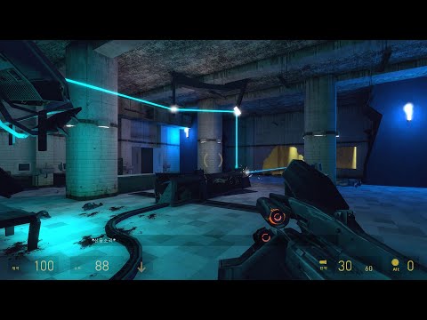 Combine의 Half-Life 2 Episode 2 Mod:Bad Ethics 플레이 영상(난이도:Hard,No Death)