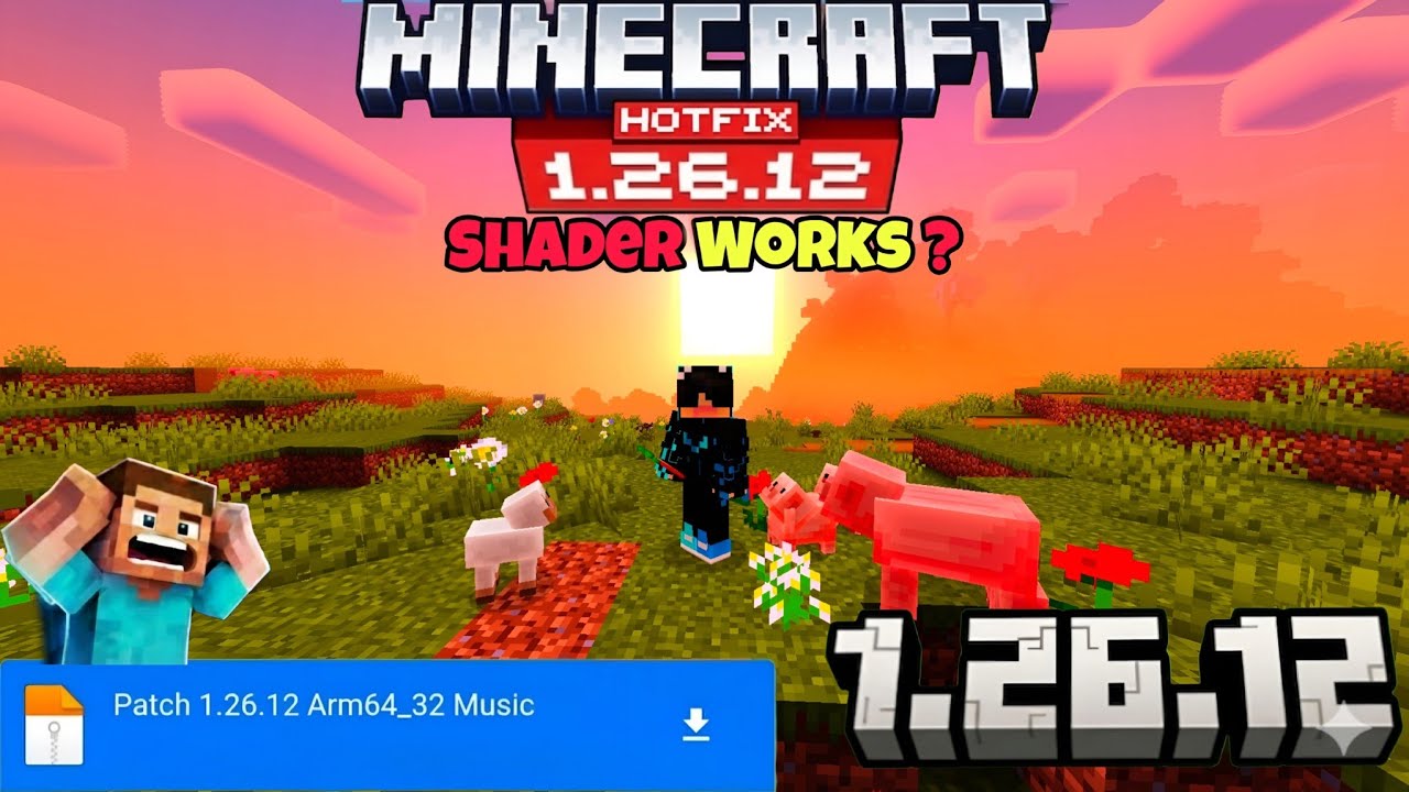 Minecraft Patch 1.26.12 🔥 | Shaders Working Again? | Night Vision 👀