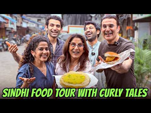 Sindhi Food Ki Khoj Mein Nikla AAAP Ka Parivaar  @curlytalesdigital @ArchanaPuranSingh_Official
