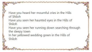 Bobby Bare - In the Hills of Shiloh Lyrics