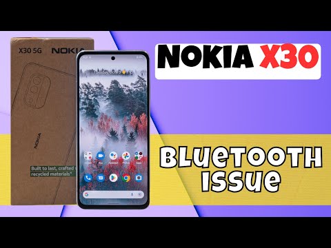 Nokia X30 Bluetooth Not Working & Connection Problem Fix || Bluetooth issue fix {Solved}