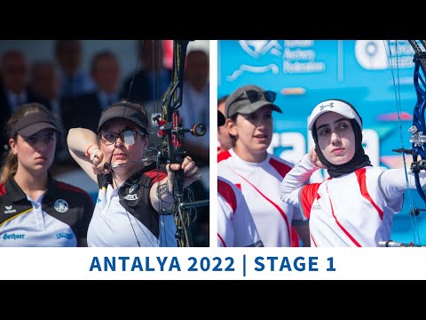 Germany v Turkey – compound women team gold | Antalya 2022 World Cup S1
