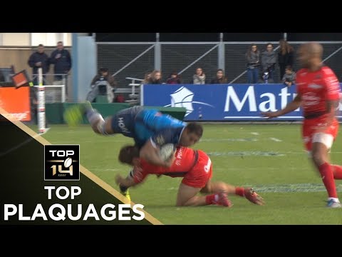 TOP Plaquages de la J11 – TOP 14 – Saison 2017-2018