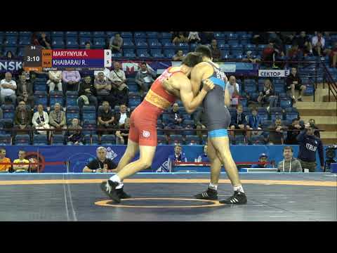 1/8 GR - 60 kg: A. MARTYNYUK (UKR) v. R. KHAIBARAU (BLR)