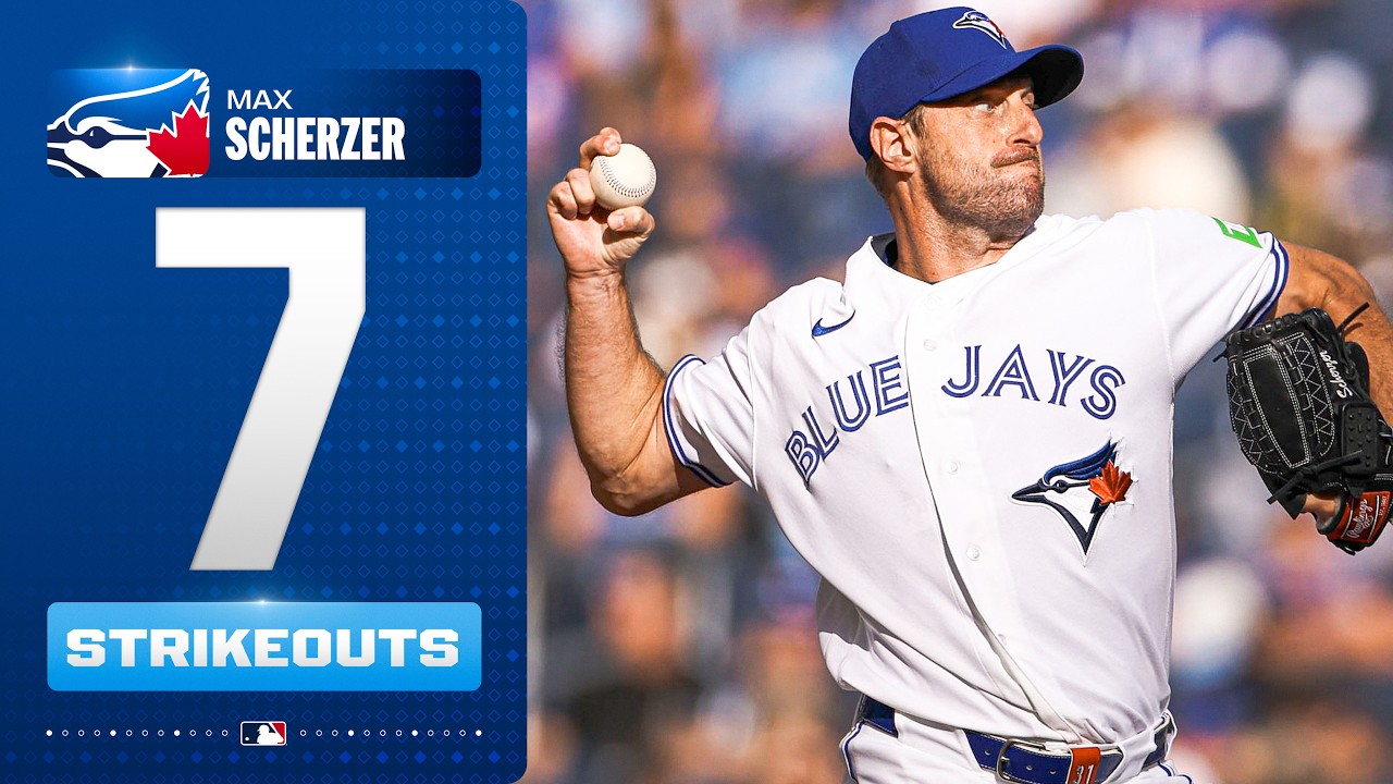 CHASING HISTORY: Max Scherzer finishes the 2026 season with 3,557 CAREER strikeouts | MLB Highlights