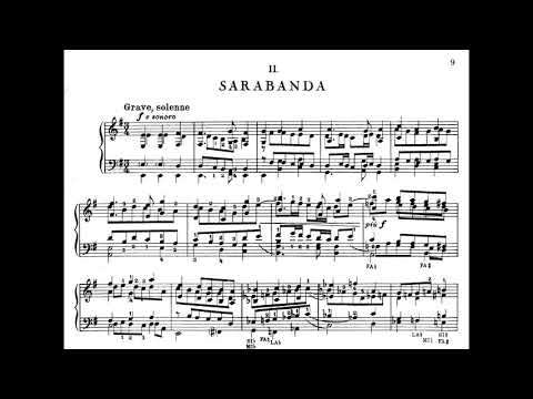Alfredo Casella - Sonata for Harp, Op. 68 (1943) [Score-Video]