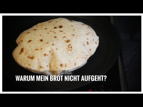 Haferflockenbrot Super weich Ohne Hefe,Eier und Backpulver \Pfannenbrot Rezept\Haferflocken Rezept.