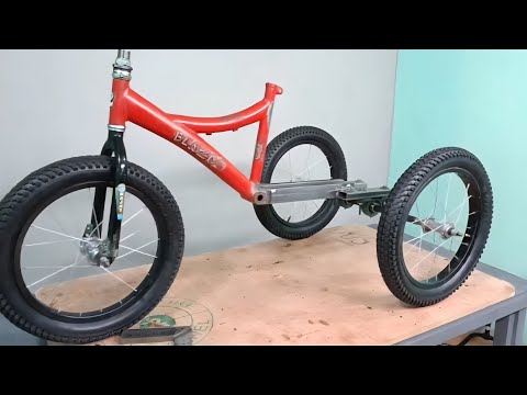 very simple way to make  electric tricycle for kids