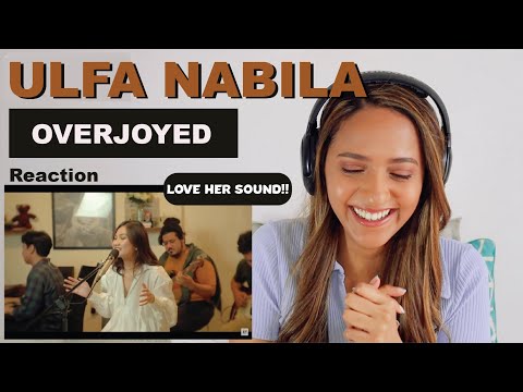 ULFA NABILA - Overjoyed (Stevie Wonder Cover) Live Session | REACTION!!