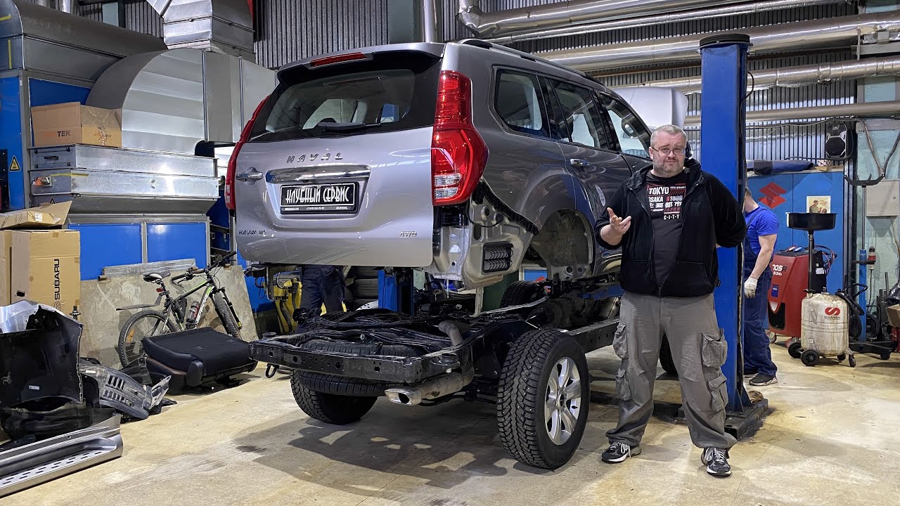 Разобрали новый Haval H9 (2021) - Что такое китайский Toyota Prado!