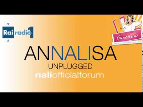Annalisa intervista + unplugged @ Citofonare Cuccarini - RaiRadio1