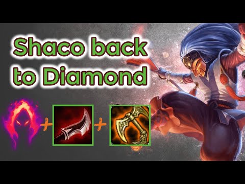 Assassin Shaco Jungle Comeback - Road to Diamond [League of Legends] Full Gameplay - Infernal Shaco