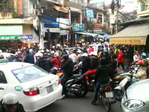Ulice Hanoi. Wietnam. Streets of Hanoi cz.6