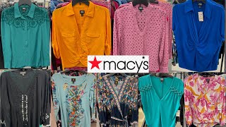 🤩MACY’S NEW ARRIVALS‼️BLOUSES/TOPS FIND FOR LESS | SHOP WITH ME 2024