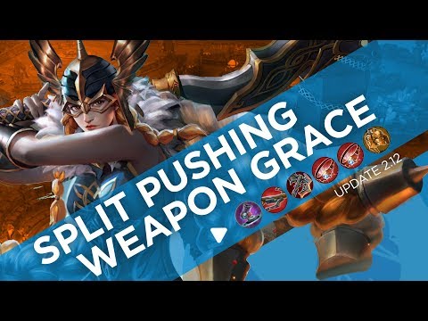 Vainglory 5v5 Gameplay - Split Pushing Weapon Grace (Update 2.12)