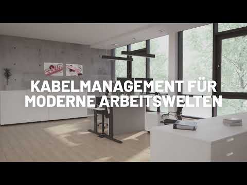 Protum® Office – Kabelmanagement für moderne Arbeitswelten