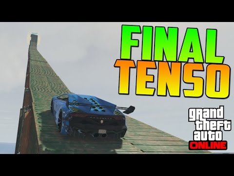 MEGA RAMPA FLIPANTE! + FINAL TENSO!! - Gameplay GTA 5 Online Funny Moments (Carrera GTA V PS4)