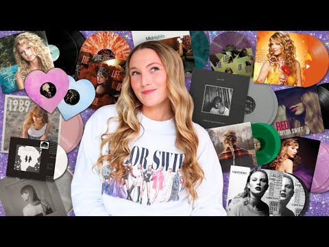 Meine komplette Taylor Swift Vinyl-Schallplattensammlung ⭐️ JEDE ÄRA *aktualisiert*