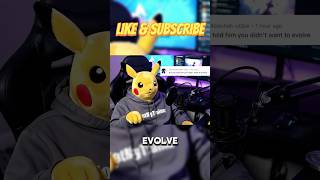 I Didn’t Say I Didn’t Want to Evolve… #pikachu #pokemon #shorts