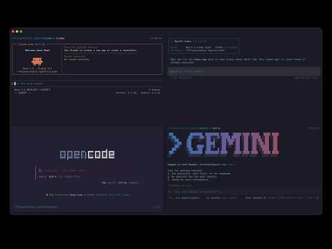  Claude Code vs Codex vs Gemini vs OpenCode (GLM-5) ลองเทสแบบ Prompt เดียวกัน