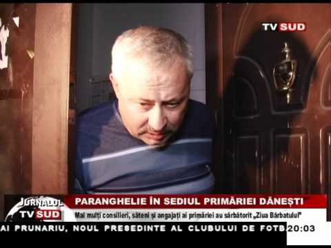 paranghelie in sediul primariei danesti