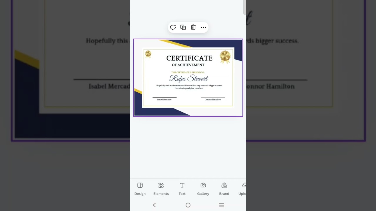 How to built your certificate in | canva | #knowledgesharing #generalknowledge#trending