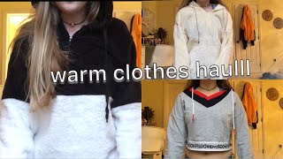huge winter clothing haul ;) - vlogmas day 6