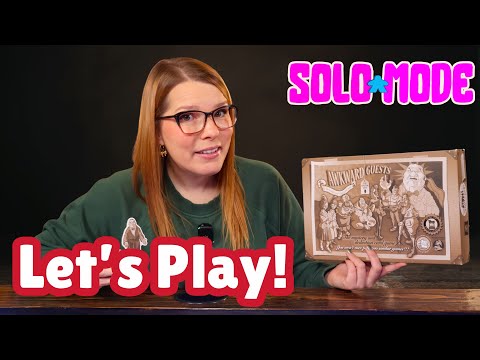 Awkward Guests: The Walton Case - BGG Solo-Mode w/ Foster the Meeple