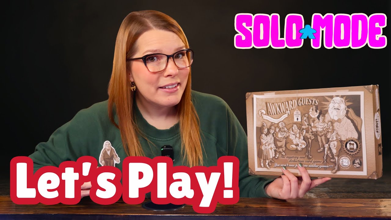 Awkward Guests: The Walton Case - BGG Solo-Mode w/ Foster the Meeple