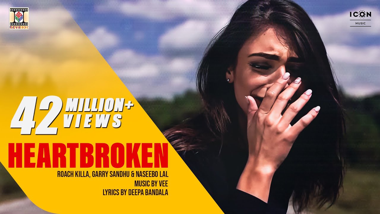 Heartbroken Lyrics  | Punjabi | GARRY SANDHU, Naseebo Lal, Roach Killa | Vee