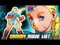 CAMMY WHITE MOVE LIST X Men Vs Street Fighter XvSF